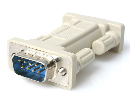 Picture of Null Modem Adapter DB9 Male to DB9 Male