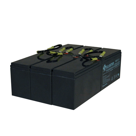 Picture of Tripp Lite RBC96-3U UPS Replacement Battery Cartridge - Battery Unit - 72V DC - Spill proof  Maintenance Free Lead-acid