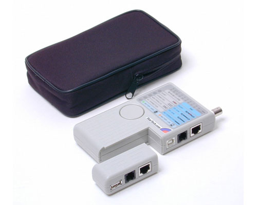 Remote Network Cable Tester for RJ11/RJ45/BNC