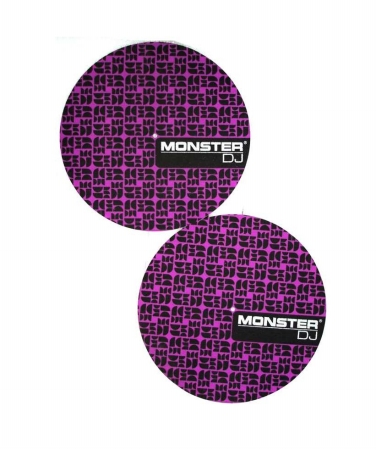 Picture of MONSTER LLC DJMATT A pair of quality felt lined Slip Mats with the Monster Logo