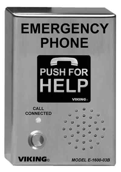 Electronics E-1600-03B ADA Compliant Stainless Steel
