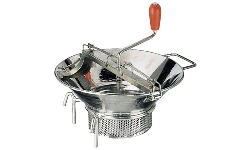 Paderno World Cuisine 42575-37 Food Mill Tin #5 with 3 mm Sieve