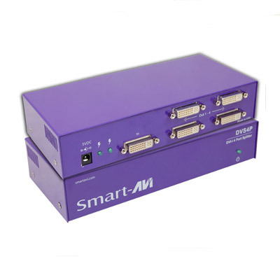 DVS4PS DVI-D 4-port Splitter