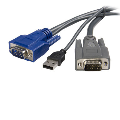 Picture of Startech SVUSBVGA10 10  USB 2-in-1 KVM Cable