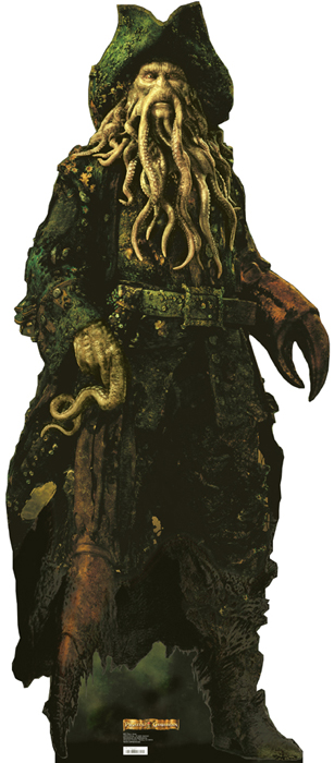 Davy Jones - POTC Life-Size Cardboard Stand-Up