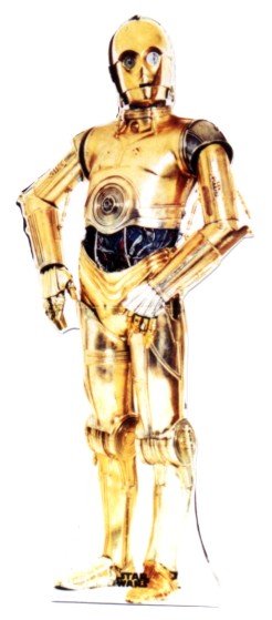 Picture of Advanced Graphics 114 C-3PO Life-Size Cardboard Stand-Up