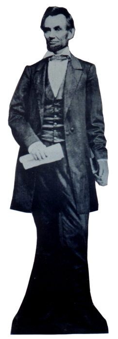 President Abraham Lincoln Life-Size Cardboard Stand-Up
