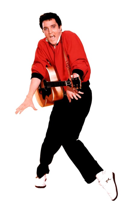 Elvis Presley - Red Jacket - Life-Size Cardboard Stand-Up