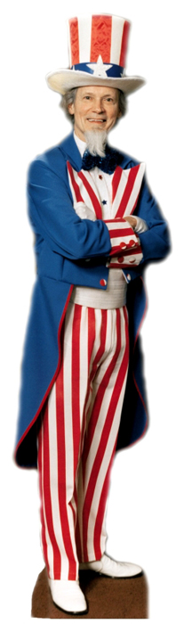 379 Uncle Sam Life-Size Cardboard Stand-Up