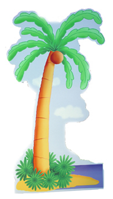 Palm Tree Life-Size Cardboard Stand-Up