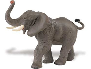 Safari  African Elephant Animal Figure