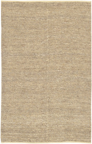 Nakeru Coastal Beach Beige Solid Natural Jute Rug - 8' Square