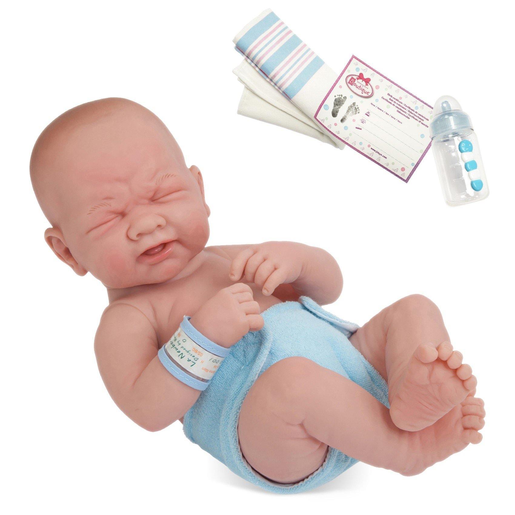 Picture of La Newborn First Tear 14 in. Real Boy Baby Dolls