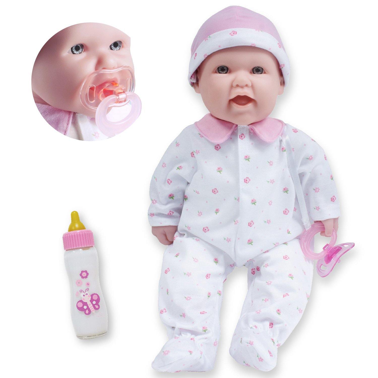 Picture of La Baby 16 in. Soft Body Baby Doll - Realistic Features in Pink