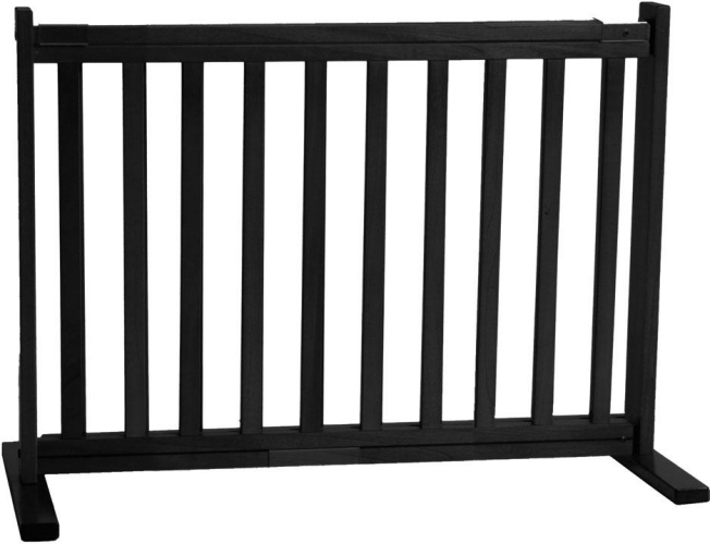 Picture of Dynamic Accents 42404 - 20 Inch All Wood Small Free Standing Gate - Black