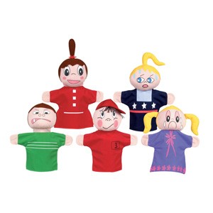 Picture of Get Ready 420 Feelings puppet set- Caucasian- 10 inch
