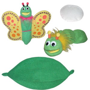 Picture of Get Ready 507 Get Ready Kids Life Cycle Puppet Set