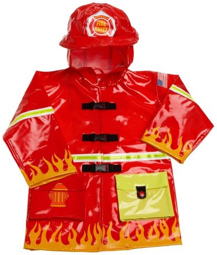 KDR_FIRE-RNCOAT-3T Fireman Raincoat - Size 3T