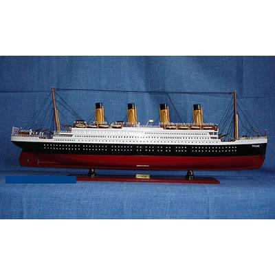 Picture of Old Modern Handicrafts C013 Titanic Painted S Model Boat