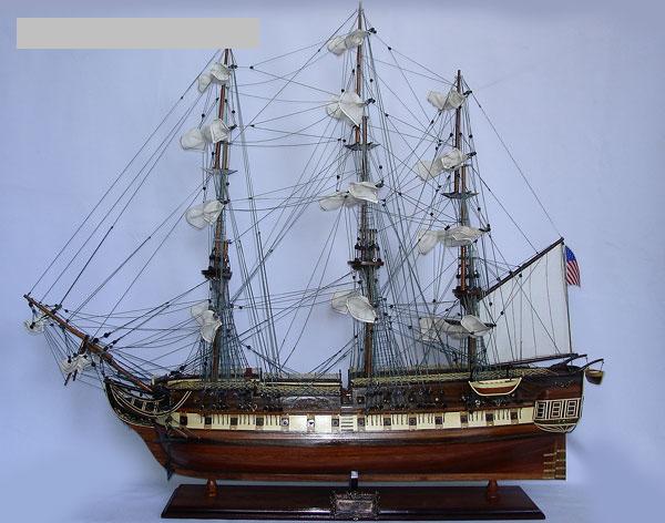 Picture of Old Modern Handicrafts T012 USS Constitution Exclusive Edition Model Boat