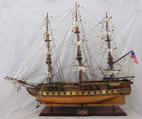 Constitution Copper Bottom E.E. Model Boat