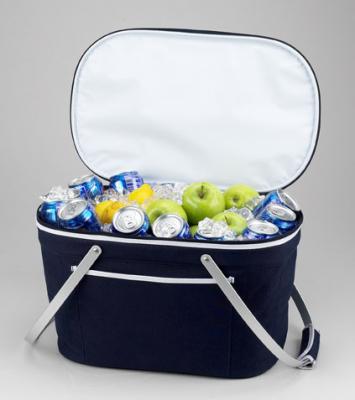 Picture of Picnic at Ascot 400-B Collapsible Basket Cooler in Blue
