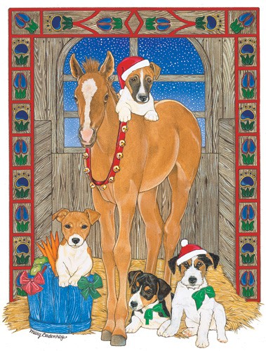 Holiday Boxed Cards- Jack Russell Terrier
