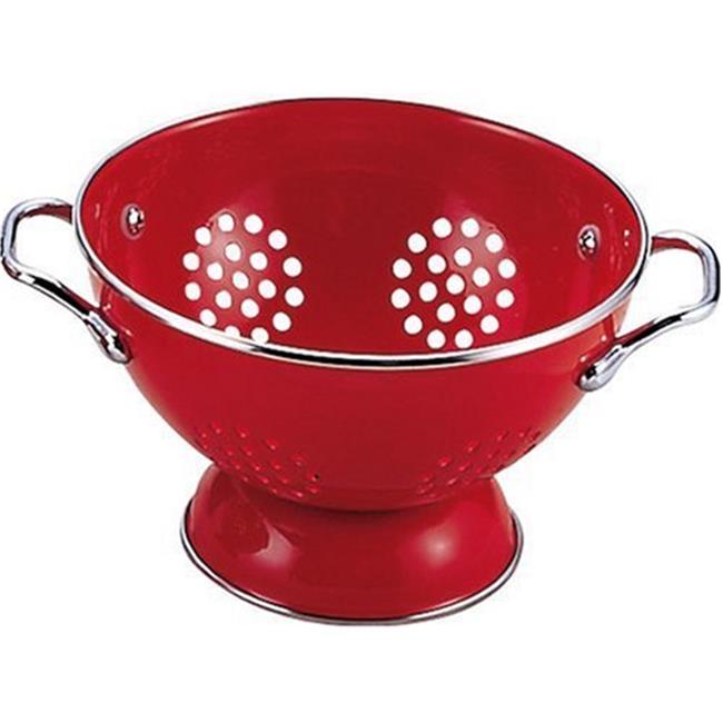 Reston Lloyd 08600 Calypso Basics 1.5qt Colander Red