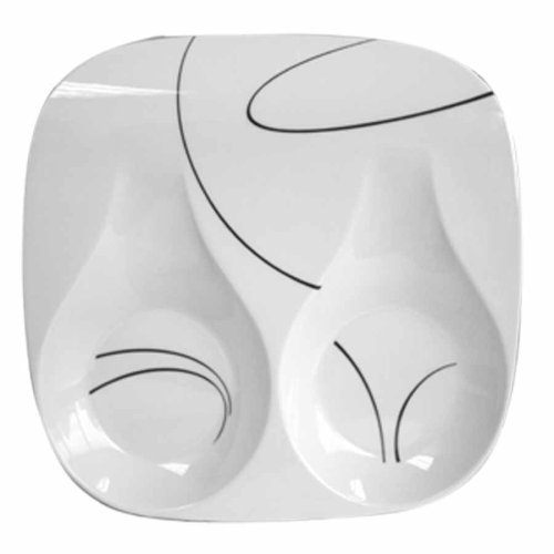 Picture of Reston Lloyd Double Spoon Rest  Simple Lines 