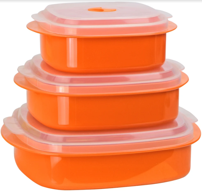 Picture of Reston Lloyd 20500 Microwave Cookware Set  Orange