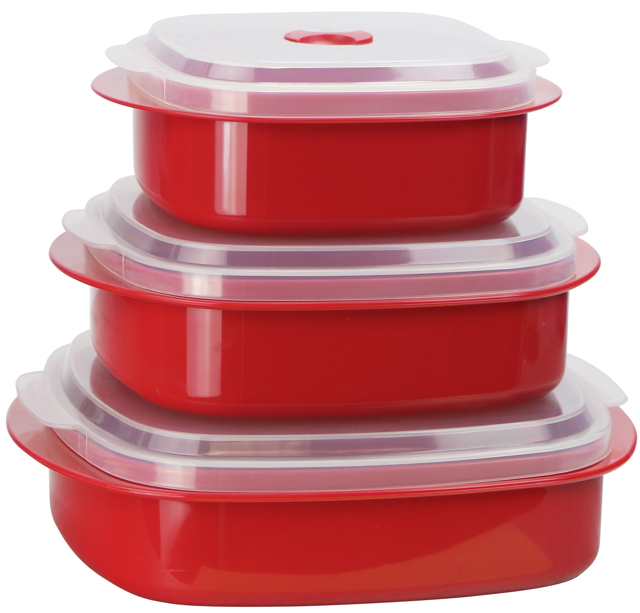 Picture of Reston Lloyd 20600 Microwave Cookware Set  Red