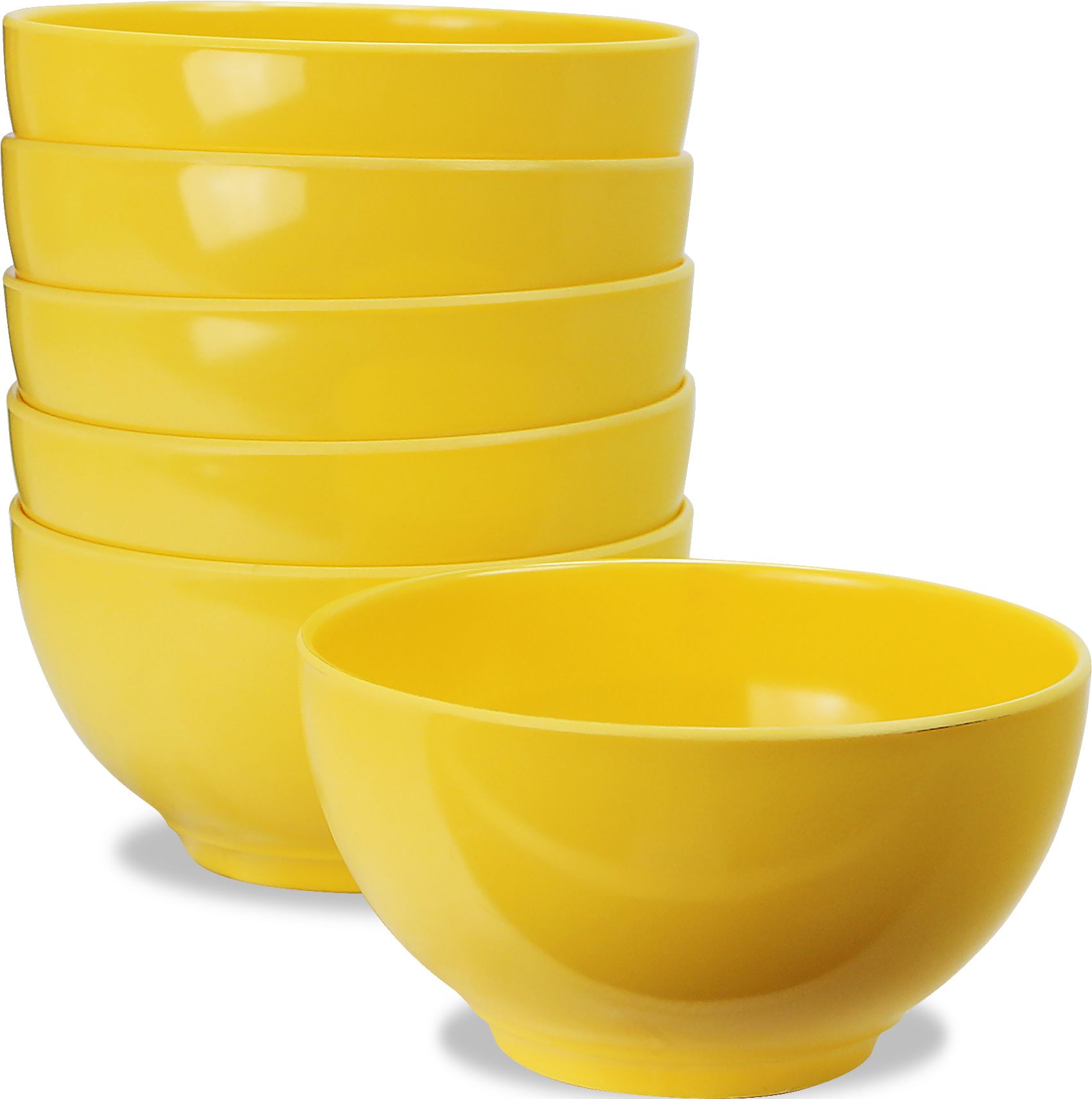 Picture of Reston Lloyd 73201SET Lemon - Melamine Dinner bowl Set -6-bowls