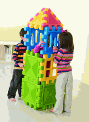 Weplay Construction Tower 12 PCS Construction Tower 12 PCS