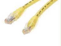 C6PATCH15YL 15ft Yellow Molded Cat 6 Patch Cable