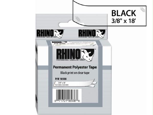Picture of Sanford LP 18508DMO RHINO 3/8 CLEAR PERMANENT POLY LABELS
