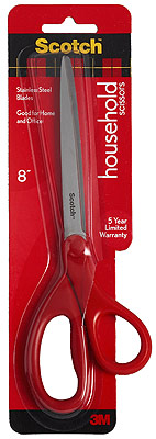 Picture of 3M 1407 Scotch 7 Inch Household Scissors - Case of 6