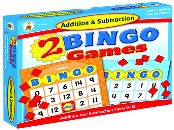 Picture of Carson Dellosa CD-140038 Addition & Subtraction Bingo