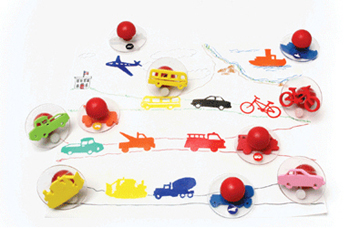 Picture of Center Enterprises  CE-6737 Ready2Learn Giant Transportation 1- Stamp Set