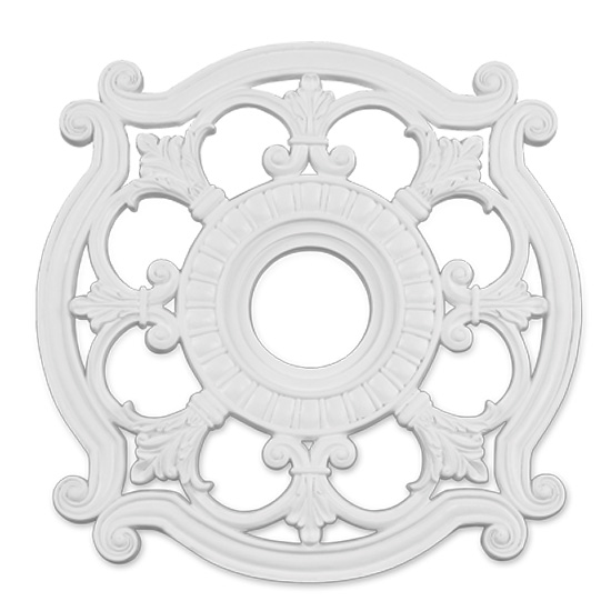 Picture of Livex 8216-03 Ceiling Medallion- White