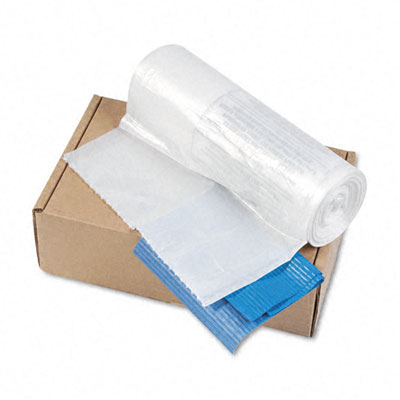 Picture of Fellowes 36055 Powershred Shredder Bags for Models C-380  C-380C  50 Bags & Ties/Carton  Clear