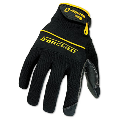 Picture of Ironclad BHG04L Box Handler Gloves  One Pair  Black  Large