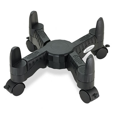 Picture of Kantek CS200B Mobile CPU Stand with Adjustable Width  4-1/2w x 16d x 7h  Black