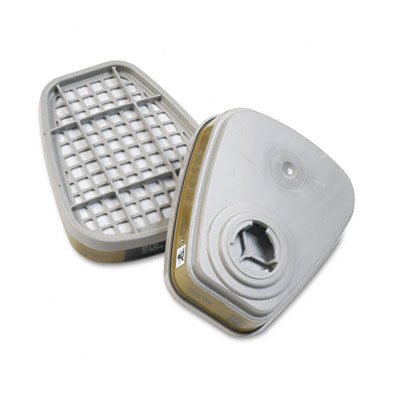 Picture of 3M 6006 6006 Respirator Cartridge for Certain Organic Vapors & Other Gases  2 per Pack