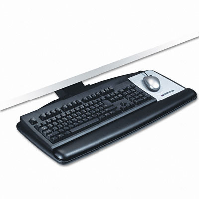 Picture of 3M AKT90LE Easy Adjustable Keyboard Tray  28 x 12-3/4  Black