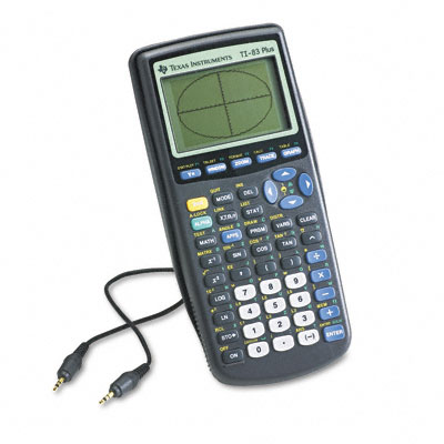Picture of Texas Instruments TI83PLUS Graphing Calculator