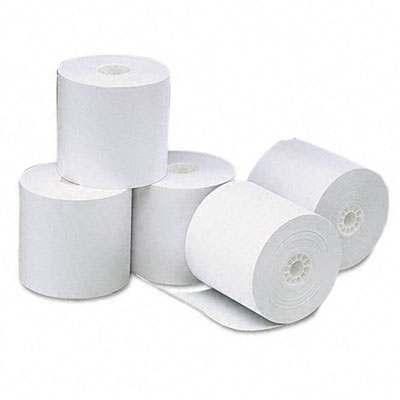 Picture of Universal 35764 Thermal Paper for Receipt Printers  3-1/8in x 273   Roll  50/carton