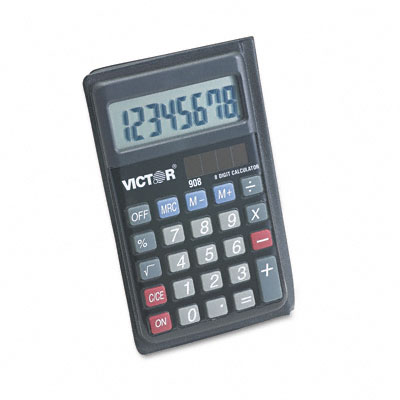 Picture of Victor 908 908 Handheld Calculator  Eight-Digit LCD