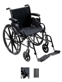Picture of Drive Medical K316ADDA-SF Cruiser lll  16 Inch Flip Back Detachable and Adjustable Height Desk Arms  1 per Case