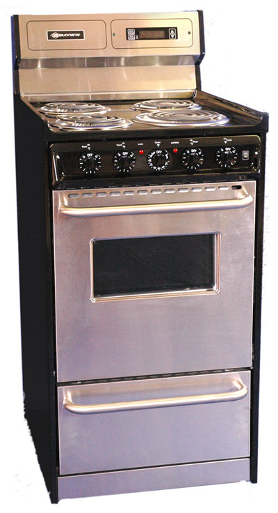 Picture of Brown - TEM130BKWY - 20 Inch - Free Standing Electric Range