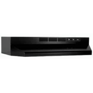 Picture of Broan 413023 30 Inch Non-Ducted Range Hood - Black